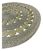 Alfombra Redonda De Yute 100cm Decoracion Living - Miniatura 4