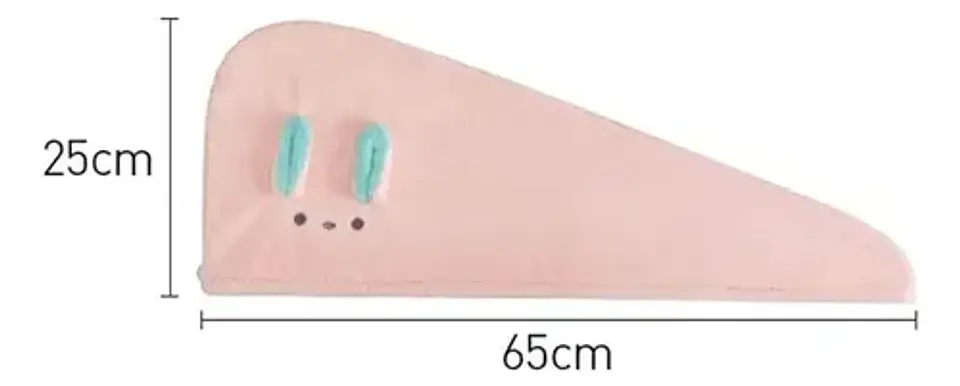 Toalla De Microfibra Para Cabello Super Absorbente 2