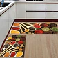 Set 2 Alfombras De Cocina Antideslizante Diseño Granos - Miniatura 5
