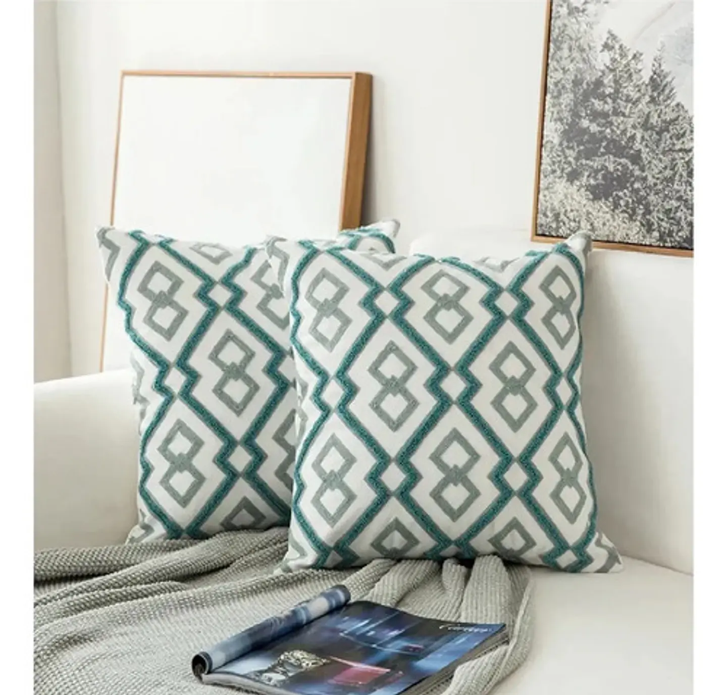 Funda Cojines Calidad Premium 45x45 6