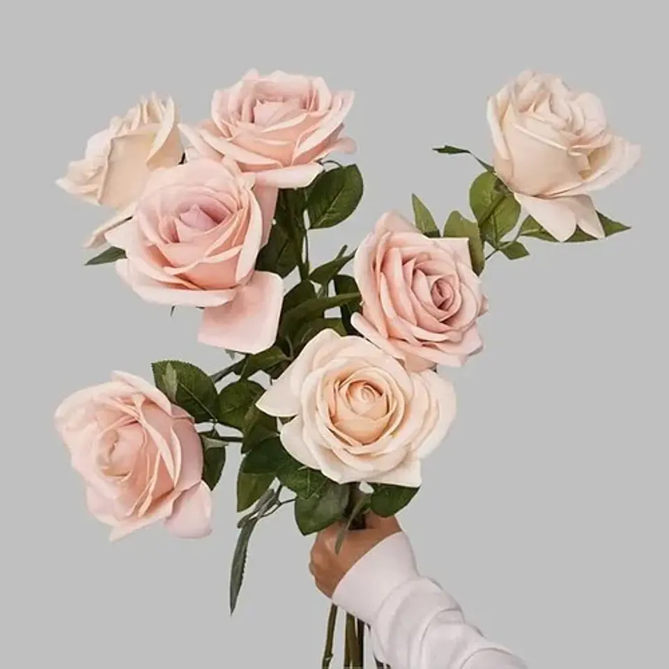 Rosa Artificial Para Regalo, Rosa Artificial  1 Unidad 50cm 2