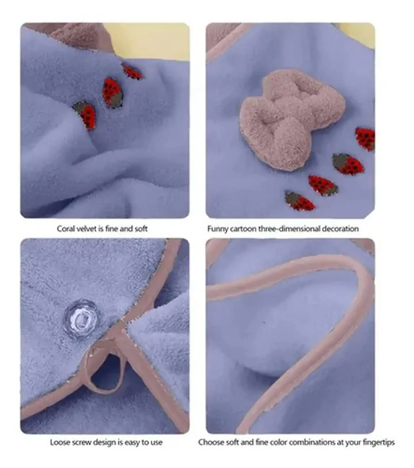 Toalla De Microfibra Para Cabello Super Absorbente 4