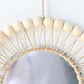 Espejo Tejido Bohemio De Macrame Elegante - Miniatura 8