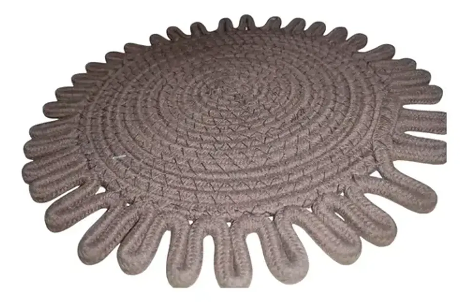 Individuales De Mesa 30x30 Cm Modelo Flor Genérico 2