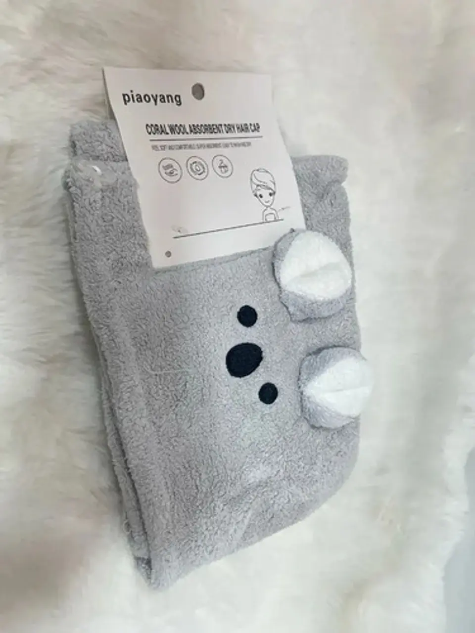 Toalla De Microfibra Para Cabello Super Absorbente 4