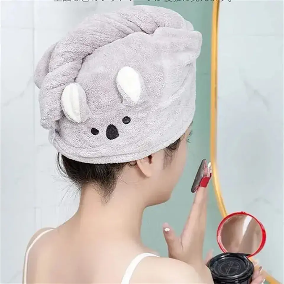 Toalla De Microfibra Para Cabello Super Absorbente 8
