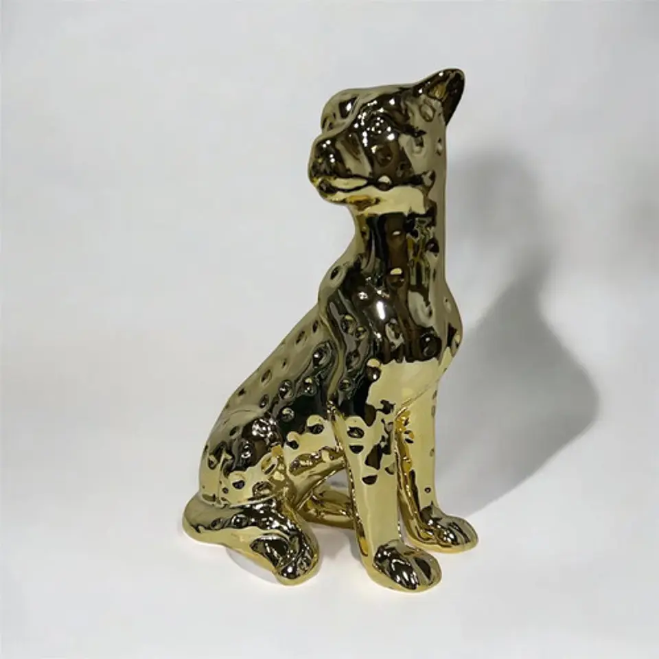 Figura Decorativa Perrito Moderno  Elegancia Y Estilo 1