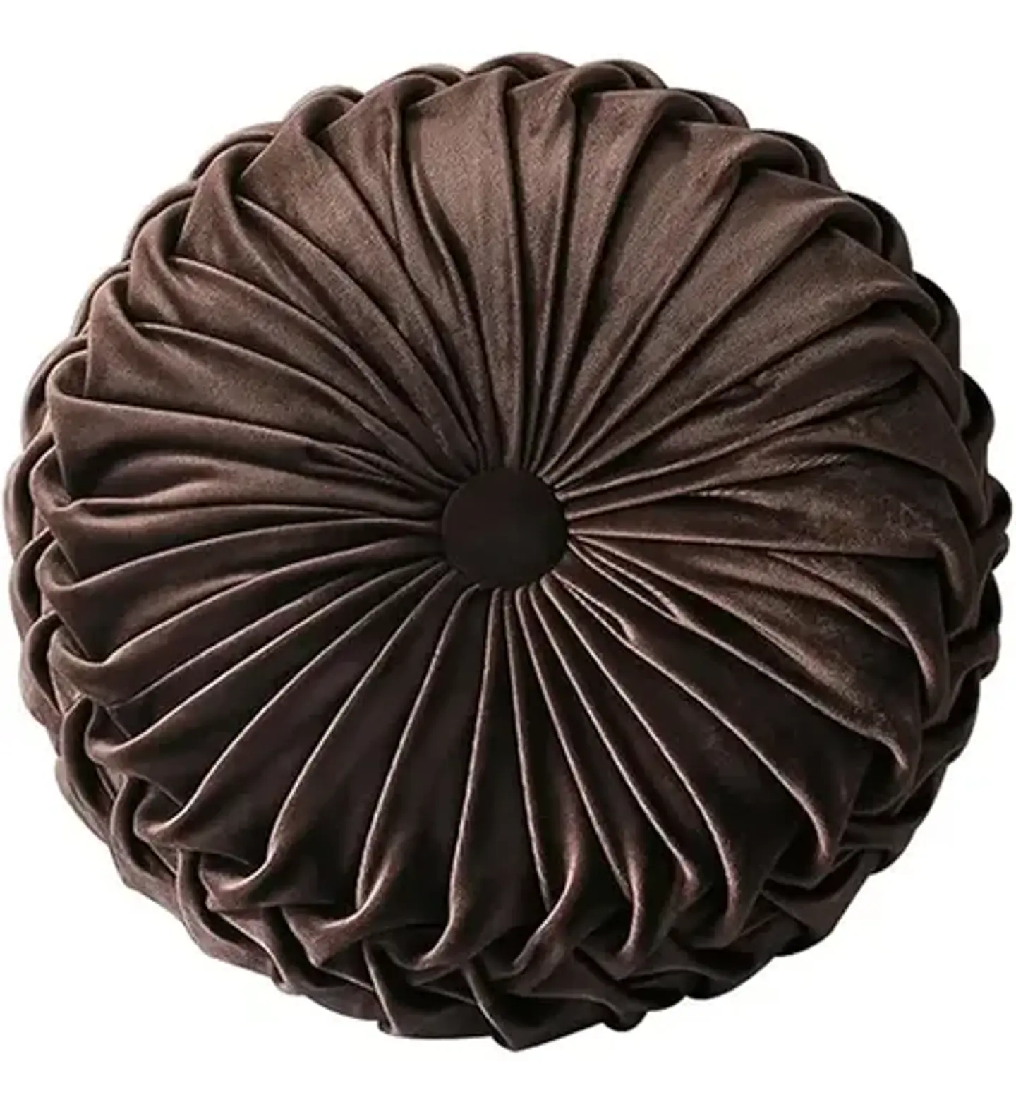 Cojín Redondo Velvet 38 Cm Decorativo 1 Unidad 1