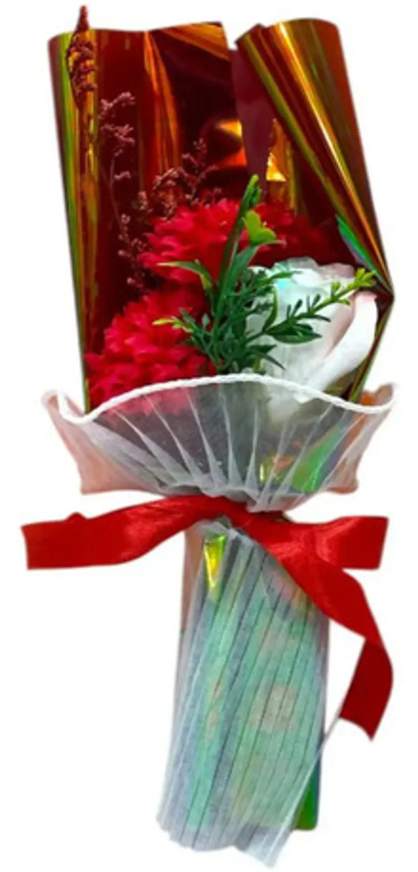 Rosas Eternas De Regalo, Flores De Jabon 25cm 3