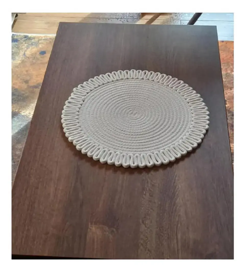 Individuales De Mesa 30x30 Cm Modelo Flor Genérico 3