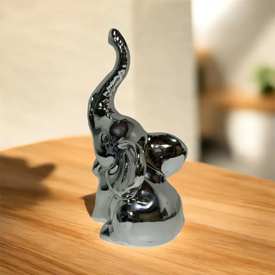 Figura Decorativa Elefante  Elegancia Para Dar Un Toque 8
