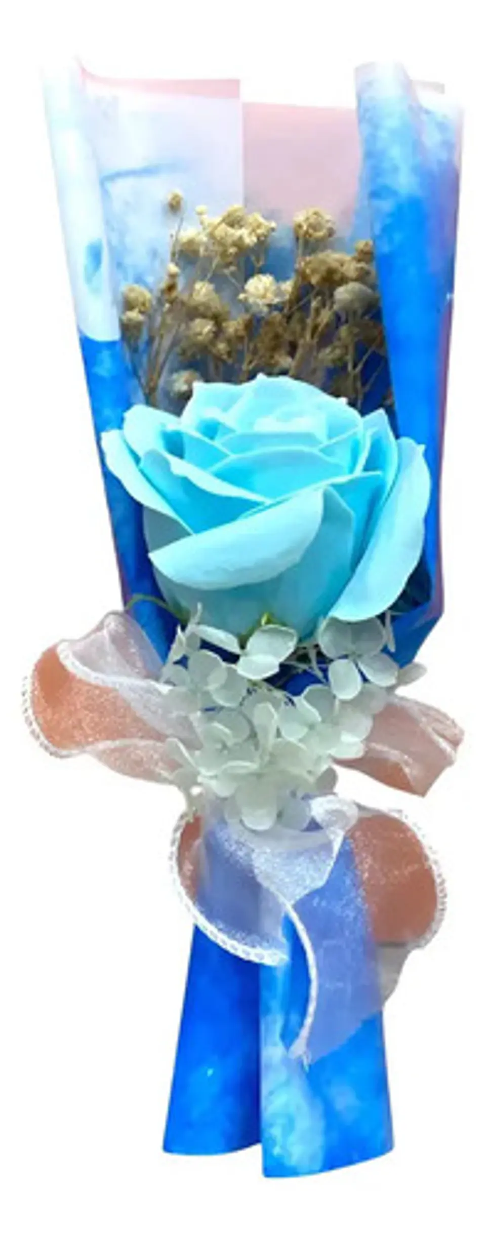 Rosas Eternas De Regalo, Flores De Jabon 25cm 1
