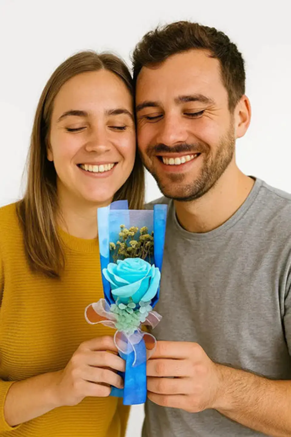 Rosas Eternas De Regalo, Flores De Jabon 25cm 2