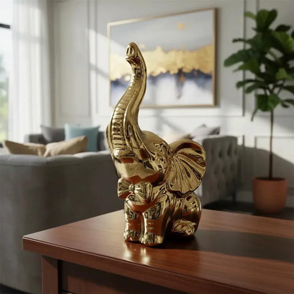 Figura Decorativa Elefante  Elegancia Y Estilo Para Tu Hoga 9
