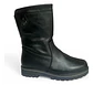 Bota Mujer Negra Invierno  Ecocuero - Miniatura 1