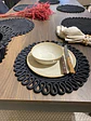 Individuales De Mesa 30x30 Cm Modelo Flor Genérico - Miniatura 2