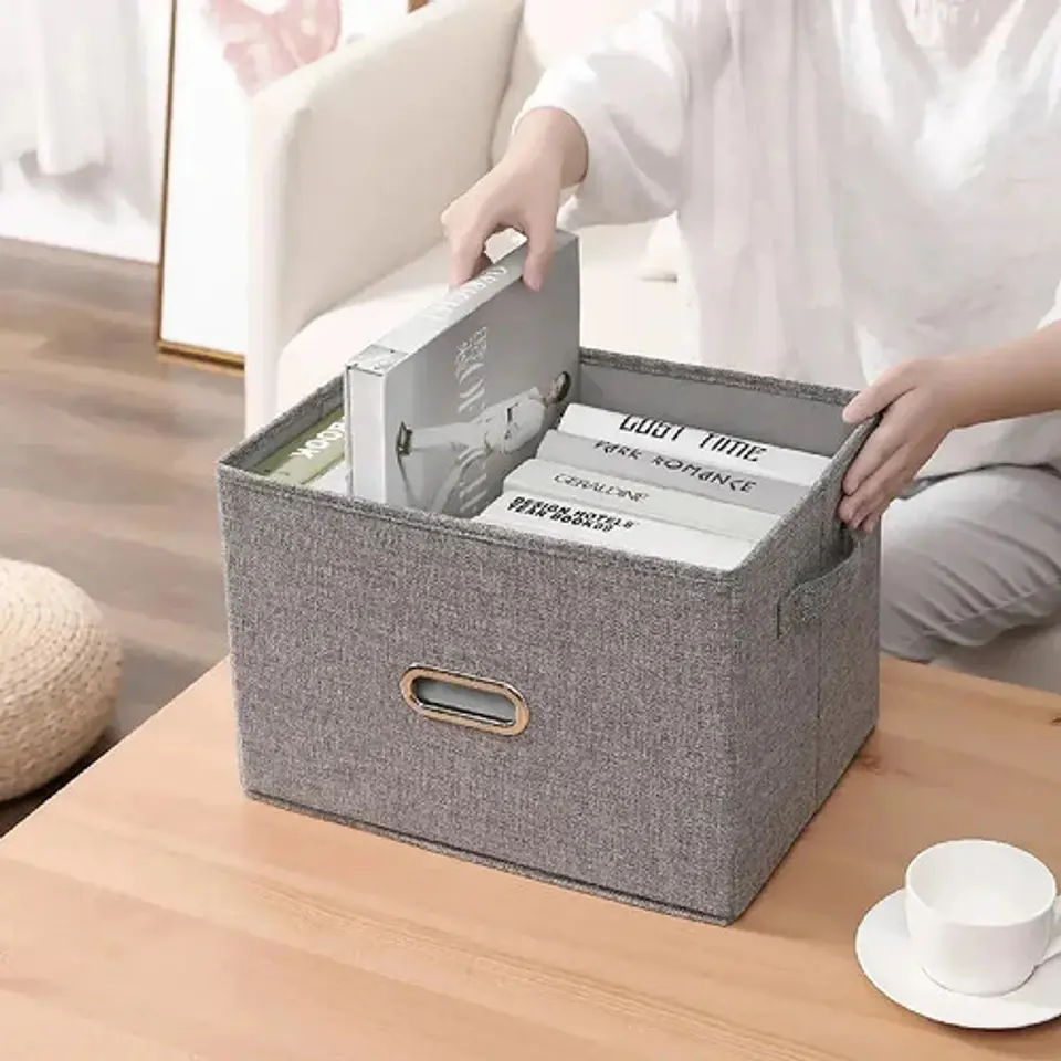 Caja De Almacenamiento Plegable Para Ropa Y Tejidos 6