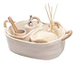 Cesta Tejida De Almacenamiento Con Cuerdas De Algodon Pack 3 - Miniatura 5