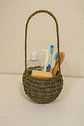 Canasto Decorativo Con Asas 30cm - Miniatura 2