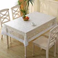 Mantel De Mesa Rectangular Antimancha 152cmx228 Con Bordes - Miniatura 3