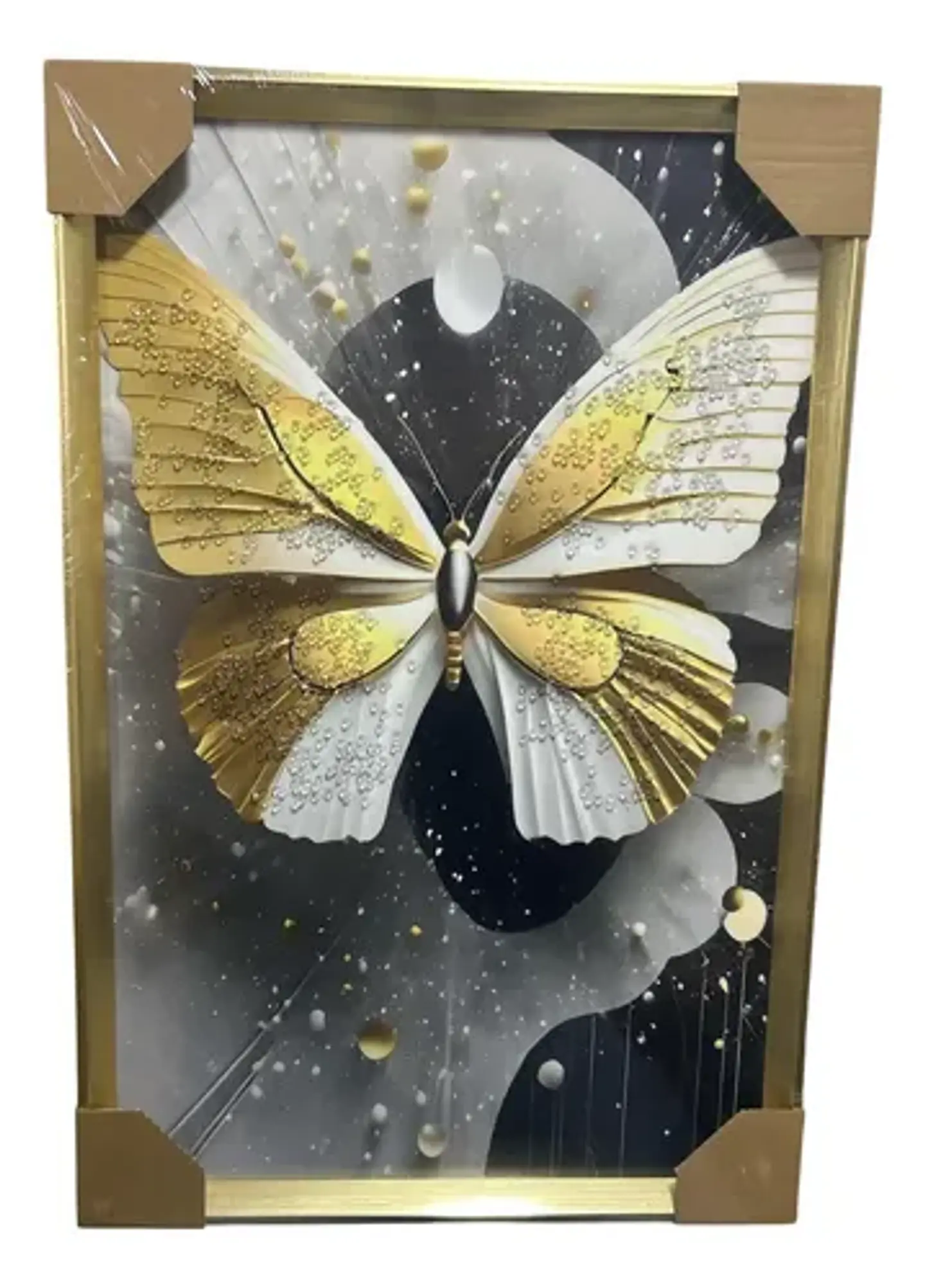 Cuadro Decorativo Con Marco Elegante Toque Sofisticado 3