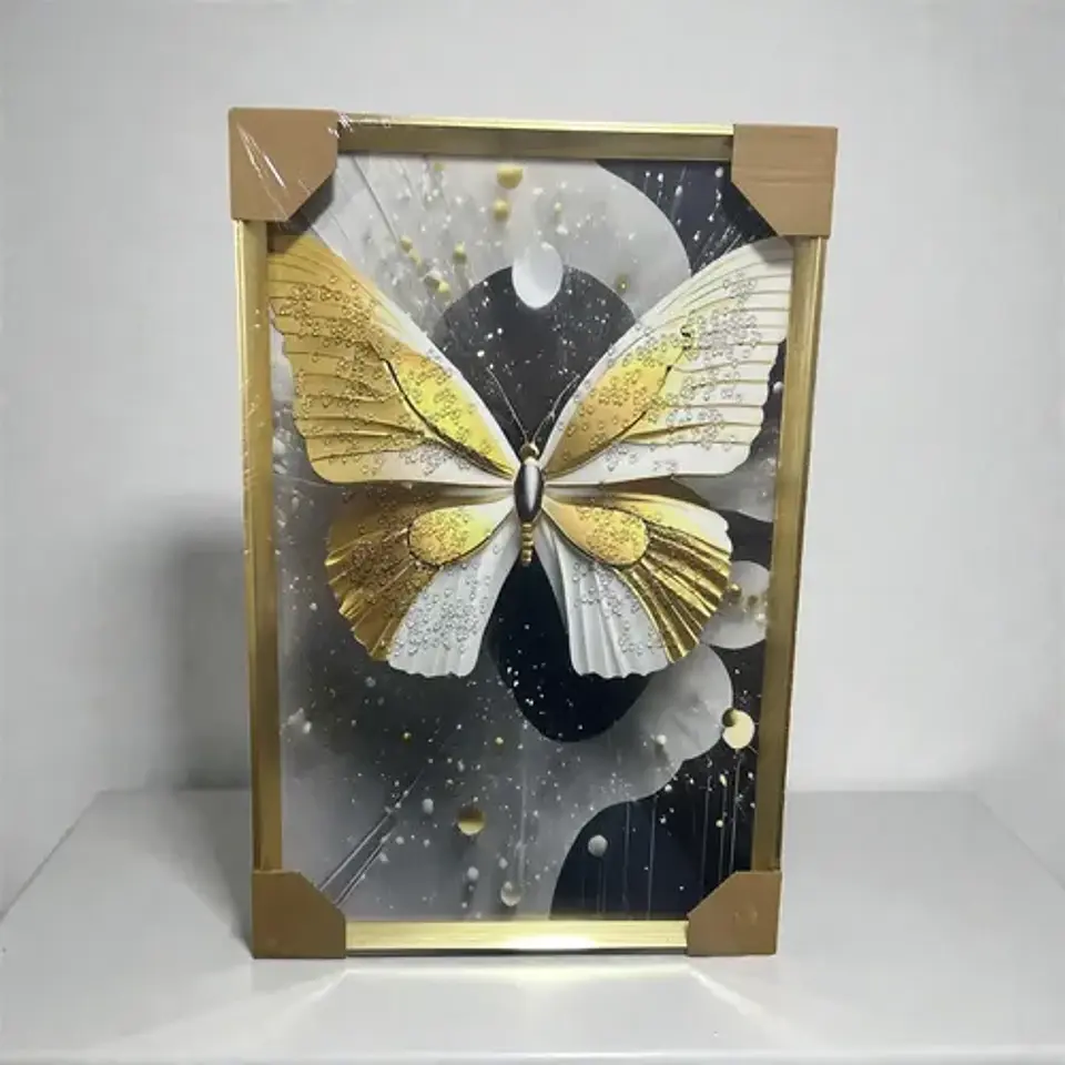 Cuadro Decorativo Con Marco Elegante Toque Sofisticado 4