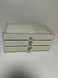 Joyero Caja Organizador Portátil Exhibidor De Joyas Acrilico - Miniatura 4