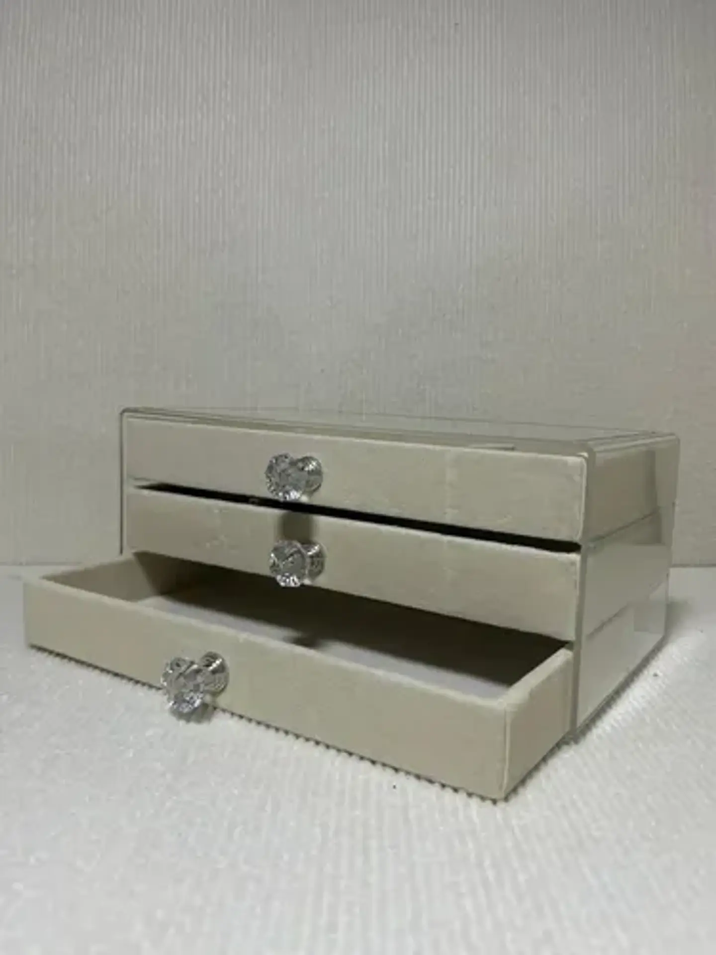 Joyero Caja Organizador Portátil Exhibidor De Joyas Acrilico 5