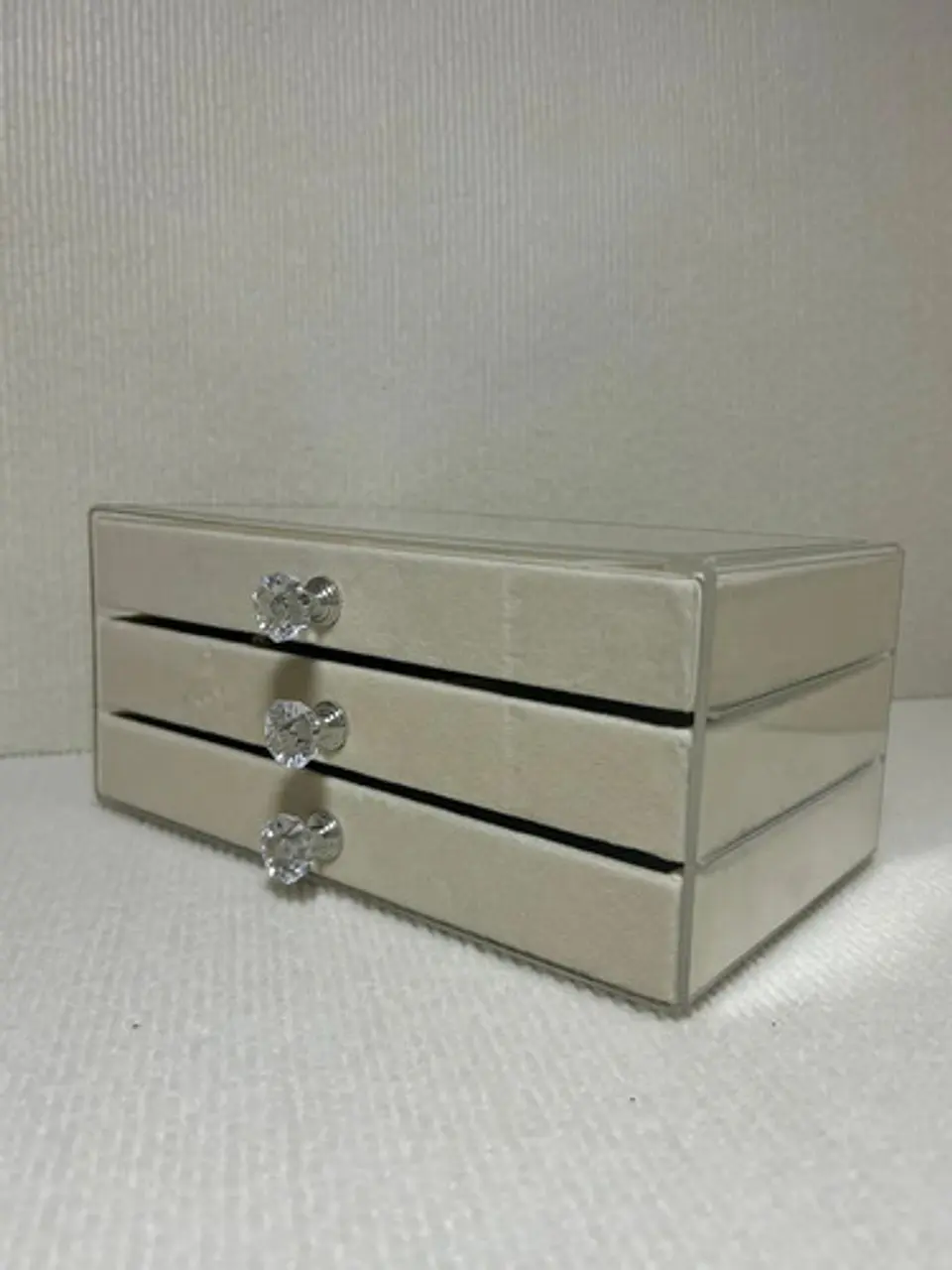 Joyero Caja Organizador Portátil Exhibidor De Joyas Acrilico 7