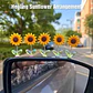 5 Adornos Con Forma De Girasol, Cabeza Movil Girasol Premium - Miniatura 6