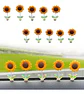 5 Adornos Con Forma De Girasol, Cabeza Movil Girasol Premium - Miniatura 7