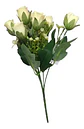 Rosas Decorativo Artificial Ramo Para Decoración 9 Unidades - Miniatura 1