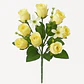 Rosas Decorativo Artificial Ramo Para Decoración 9 Unidades - Miniatura 3