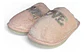 Pantuflas De Peluche Rosadas Mujer Diseño Love Brillos - Miniatura 3
