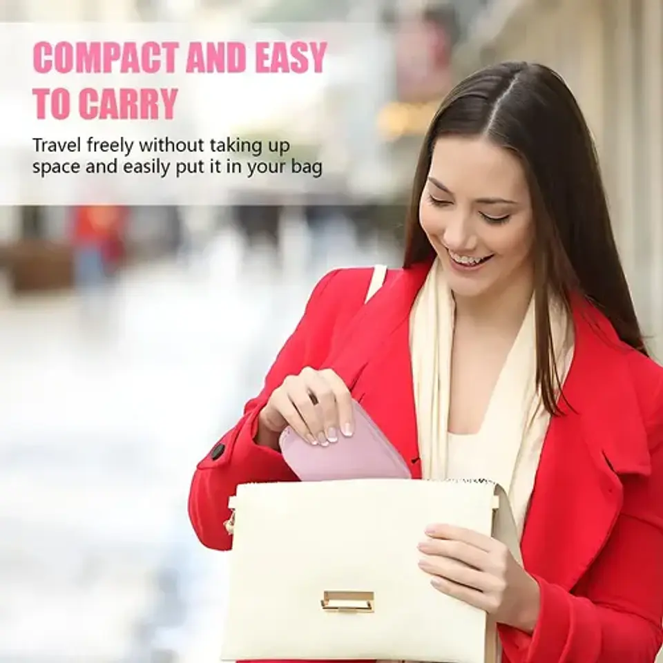 Estuche Cosmetico Con Espejo Bolso Maquillaje Luz Led 8