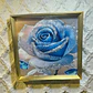 Cuadro Decorativo 3d Con Flores Y Marco Elegante - Miniatura 3