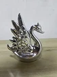 Escultura De Cisne Decorativo 13cm - Miniatura 3