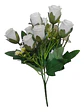 Rosas Decorativo Artificial Ramo Para Decoración 9 Unidades - Miniatura 1