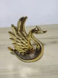 Escultura De Cisne Decorativo 13cm - Miniatura 1