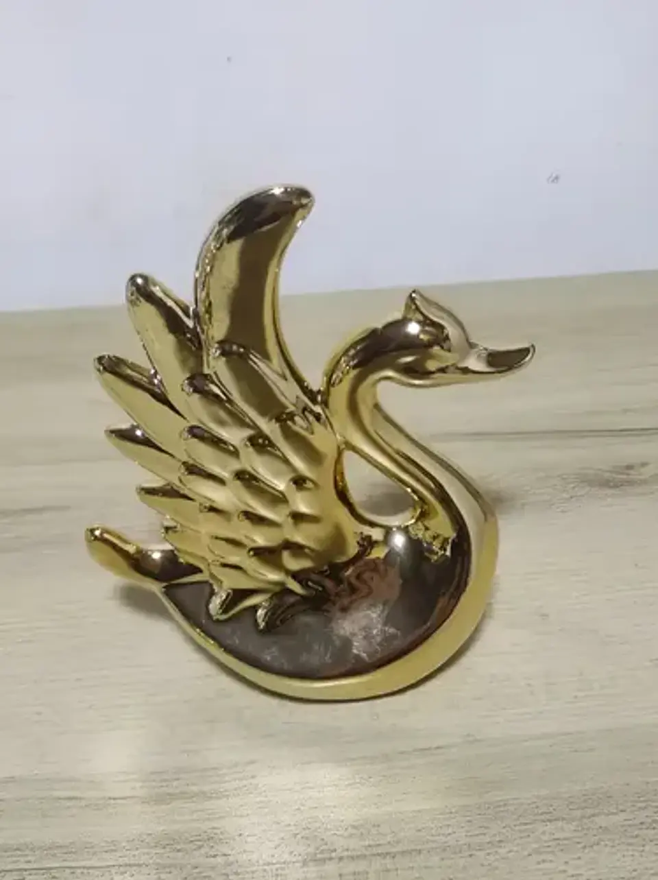 Escultura De Cisne Decorativo 13cm 1