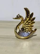 Escultura De Cisne Decorativo 13cm - Miniatura 3