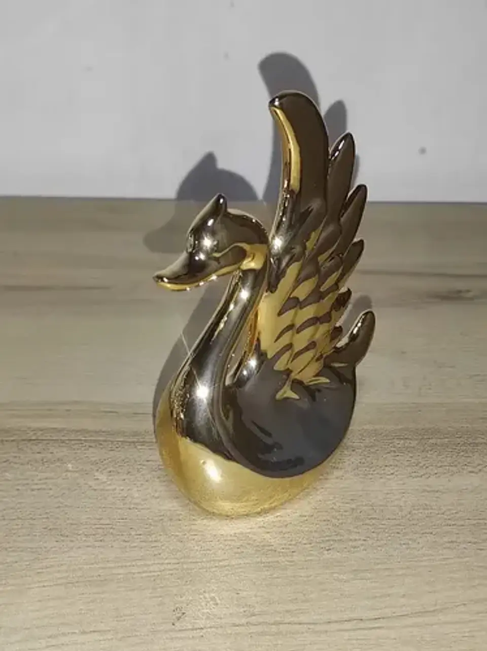 Escultura De Cisne Decorativo 13cm 5