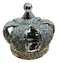 Decoración Figura Decorativa Brillante En Forma De Corona - Miniatura 6