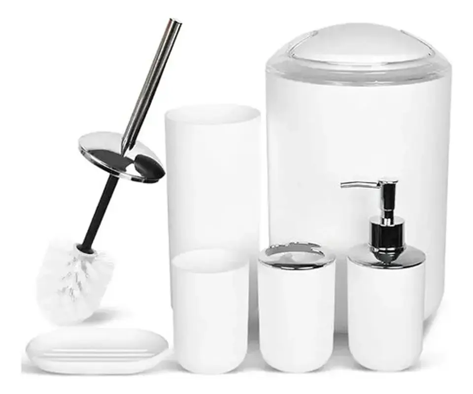 Set De Accesorios De Baño 6 Piezas 1