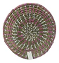 Pack 2 Individual Redondo Circular Entrelazado 35x35 - Miniatura 1