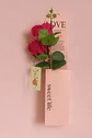 Rosa Eterna Para Regalo, Rosa De Jabon Artificial Regalo - Miniatura 1