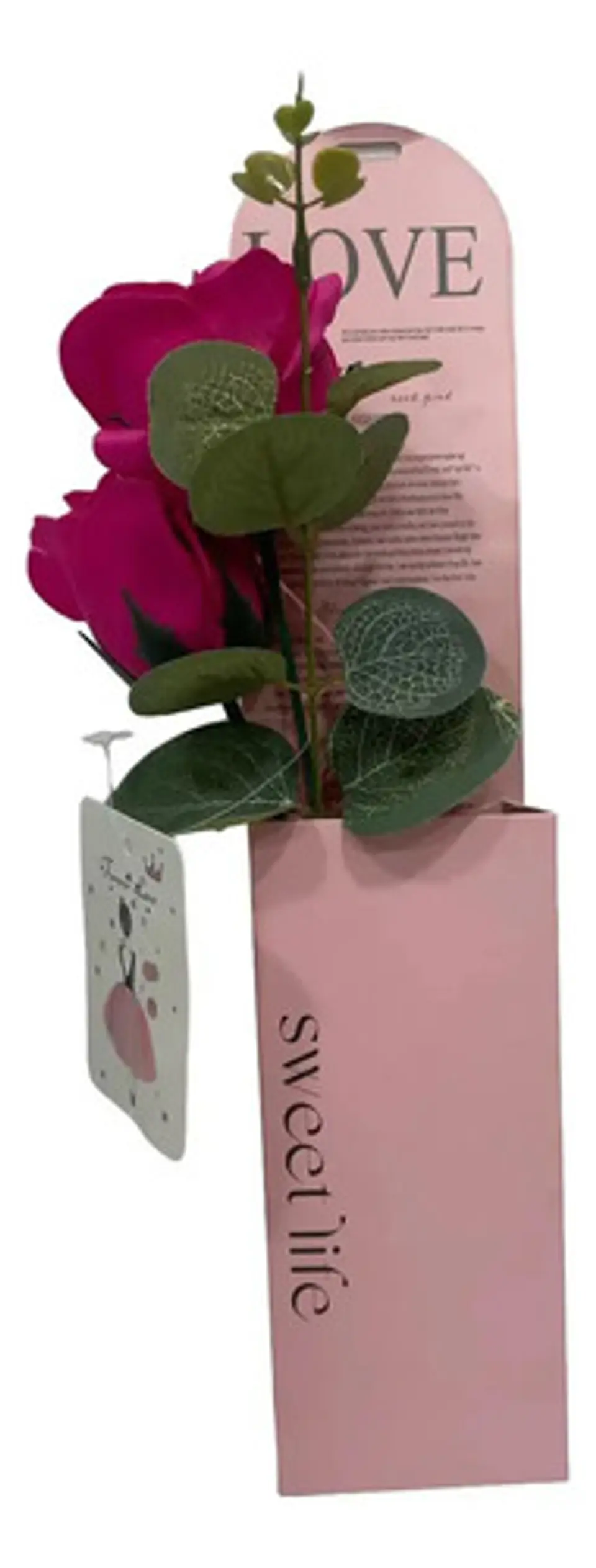 Rosa Eterna Para Regalo, Rosa De Jabon Artificial Regalo 2