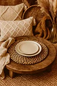 Pack 2 Individual Redondo Circular Entrelazado 35x35 - Miniatura 2
