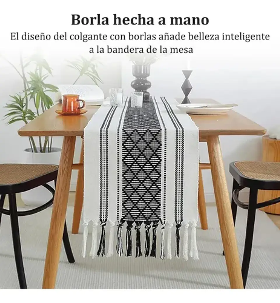 Mantel Camino De Mesa Rectangular Linea 180x35cm 5