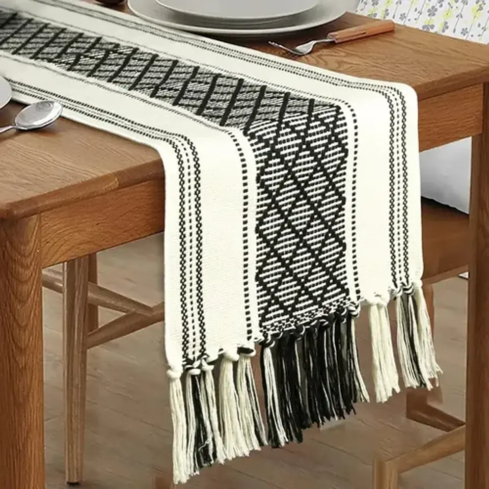 Mantel Camino De Mesa Rectangular Linea 180x35cm 7